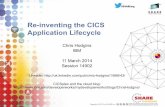 Re-inventing the CICS Application Lifecycle · Announcing the new CICS TS V5.1 release 3 Operational Efficiency • Greater capacity - achieve cost savings through consolidation •