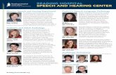SPEECH AND HEARING CENTER - Reading Hospital...speech-language pathology staff at Reading Hospital in 2017, she worked as a Speech Pathologist in the Hartford County Public Schools.