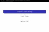 G5212: Game Theory Mark Dean Spring 2017md3405/GT_Game_7_17.pdf · into settings where backward induction cannot be applied. Lecture 7: Subgame Perfection, Forward Induction and Bargaining