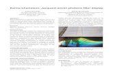 Karma Chameleon: Jacquard - woven photonic fiber display · 2016-02-16 · Jacquard loom, using photonic bandgap fibers that have the ability to change c olor when illuminated with