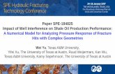 Paper SPE-184825 Impact of Well Interference on Shale Oil ...weijermars.engr.tamu.edu/wp-content/uploads/2017/02/Impact-of-W… · Well Interference through Complex Frac Hits Paper