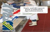 Tapis antidérapant pour l industrie agroalimentairenotrax.xcdn.nl/FD_S=383a07bc/fpfs_6_fr-pdf/... · positions statiques et de fournir dessols tapis antifatigue. “Les tapis antifatigue