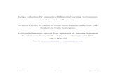 Design Guidelines for Interactive Multimedia Learning ... Design Guidelines for Interactive Multimedia