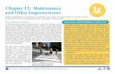 Chapter 13: Maintenance and Other Improvementsor not a homeowner must hire a professional contractor to undertake sidewalk repair. Regardless of the approach for sidewalk maintenance,