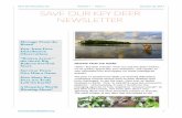 SOKD Oct Newsletter 1 FINAL - Save Our Key Deer · Save Our Key Deer, Inc. Volume 1 - Issue 1 October 26, 2017 Immediately, and actually even during Hurricane Irma’s hit on the