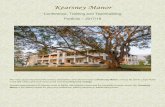 Kearsney Manor...• A5 notepads and pens • Flipchart and screen • Luxury accommodation • A5 notepads and pens • Full English breakfast • Mineral water, juice and mints •