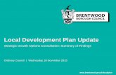 Local Development Plan Update - Civica … · Dunton Garden Suburb Member Working Group Community Infrastructure Levy Open Space & Sport Evidence Town Centre Masterplan Corporate