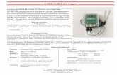 T-TEC 7-3F Data logger · PDF file T-TEC 7-3F Data logger T-TEC 7 are battery powered measurement instruments with display of actual temperature as well as memory for unattended monitoring.