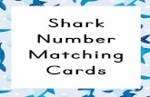 Shark Number Matching Cards - Simple Living. Creative Learning · !"#$%&"'()*+,"-./+0")("'1234+"5161/78"9:+)(16+"5+):/1/7;44":17."3):(".?"(