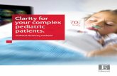 Clarity for your complex 70 · Pediatr Crit Care Med 2007, Vol. 8,No. 3 (Suppl.). 14. Sanders CL. Making clinical decisions using SvO2 in PICU patients. Dimens Crit Care Nurs. 1997;16(5):257–64.