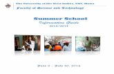 Summer School Information Guidemyspot.mona.uwi.edu/fpas/sites/default/files/fpas... · Internship AGBU3012 Research Project BIOL3412 Internship BIOL6019 Project BIOL6550 Environ Research