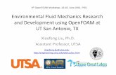 Environmental Fluid Mechanics Research and …• Coupled Atmosphere-Surface-Subsurface Models • Hybrid Multiscale Models in Subsurface Flow and Transport • Iterative Solvers •…