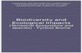 FYNBOS BIOME - CSIR · 23 Figure 4: The occurrences of plant species classified as critically endangered, endangered, and vulnerable. 24 24 Figure 5: The occurrences of faunal species