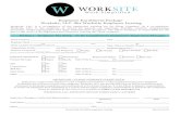 Employee Enrollment Package Worksite, LLC. dba Worksite ... · Worksite, LLC. dba Worksite Employee Leasing Worksite, LLC. is a co-employer of the employees working for its Client