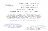 Finding Career Fair Jobs in Symplicity€¦ · Web viewDU/CU Public Interest & Government Career Fair Application Guide On November 1, 2017, 33 public interest and government employers