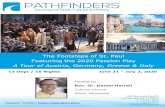The Footsteps of St. Paul Featuring the 2020 Passion Play · FOOTSTEPS OF ST. PAUL featuring the PASSION PLAY 12-Day Tour of AUSTRIA, GERMANY, GREECE and ITALY 12 Days / 10 Nights