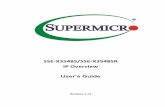 SSE-X3548S/SSE-X3548SR IP Overview · Supermicro SSE-X3548S/SSE-X3548SR IP Overview User’s Guide 10 that contain packets sent between different VLANs. Each ASIC is programmed with