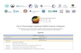 The 2nd Pan-Eurasian Experiment (PEEX) Science ......The 2nd Pan-Eurasian Experiment (PEEX) Science Conference The Conference is part of the series of CRAICC-PEEX Workshops funded