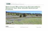 Biennial Monitoring Evaluation Report for the Uinta ... · evaluation of monitoring results, may changes be warranted? Type of Change(s) under consideration 2 Where may the change