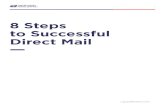 8 Steps to Successful Direct Mail - USPS Delivers · efforts, keep in mind these key tips: Define your ultimate goal. Examine your existing marketing efforts to see how direct mail