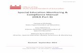 Special Education Monitoring & Compliance Manual (IDEA Part B) · to the Individuals with Disabilities Education Act (IDEA), that all children with disabilities, ... STATE PERFORMANCE