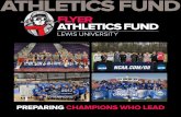 ATHLETICS FUND FLYER ATHLETICS FUND - Amazon S3 · year 39 this June, the Flyer Athletics Fund Golf Outing helps raise funds for the Lewis Athletics Department and is a great event