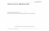 Service Manual - SIGLENT Technologies · SDG1000X Service Manual VII The Different SDG1000X Models Addressed by this Manual All the description for function and performance in this