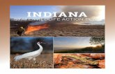 Indiana State Wildlife Action Plan · 2020-02-15 · Indiana’s fish and wildlife play a vital role in the improved quality of life for all Hoosiers. The Indiana Department of Natural