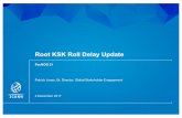Root KSK Roll Delay UpdateRoot Zone Key Tag Signaling −− TA Update Evidence Percent of Signalers 0 20 40 60 80 100 May Jun Jul Aug Sep Oct KSK − 2017 Published RFC5011 Hold Down