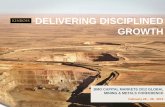 DELIVERING DISCIPLINED GROWTH · BMO CAPITAL MARKETS 2012 GLOBAL MINING & METALS CONFERENCE February 26 – 29, 2012 DELIVERING DISCIPLINED GROWTH. 2 CAUTIONARY STATEMENT ON FORWARD-LOOKING