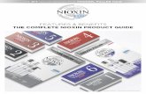 FEATURES & BENEFITS THE COMPLETE NIOXIN PRODUCT GUIDE · THE NIOXIN RANGE Velkommen til NIOXIN Features & Benefits. Dette er din guide til den komplette serie af 3-Part Systems og
