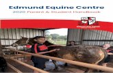 Edmund Equine Centre...• Certificate II in Agriculture (Equine specialisation) Membership of the Edmund Equine Centre is available to all students, regardless of their previous riding