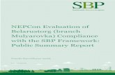 NEPCon Evaluation of Belarustorg (branch Mulyarovka) … · 2015-03-26 · NEPCon Evaluation of Belarustorg (branch Mulyarovka): Public Summary Report, Fourth Surveillance Audit Page