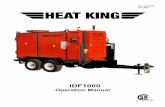 IDF1000 - Heat King...As a new customer of Heat King we would like to welcome you! We are looking forward to providing you with technical support for your Heat King unit. Whatever