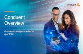 Conduent Corporate Overview Presentationdownloads.conduent.com/content/usa/en/brochure/Conduent-Overvi… · On behalf of government agencies and authorities in the transportation