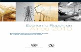 Africa 2010 - International Labour Organization · Economic Report on Africa 2010 ... per cent in 2008 to 1.6 per cent in 2009 and is expected to rise to 4.3 per cent in 2010. Despite