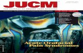 THE JOURNAL OF URGENT CAREMEDICINE · 2018-04-30 · 9 Management of Acute Orofacial Pain Syndromes Patients presenting with acute pain in the mouth or teeth can pose a challenge