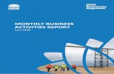 MONTHLY BUSINESS ACTIVITIES REPORT...5 MONTHLY BUSINESS ACTIVITIES REPORT June 2020 Business Continuity Plan for COVID-19 pandemic Throughout June 2020, the NSW Resources Regulator