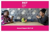 Annual Report 2017 18 - Refugee Survival Trust€¦ · Message from the hair 2017-18 was another busy year for the Refugee Survival Trust. In particular, there was record-breaking