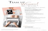 The annual Team Up for Women! Campaign is here! · Campaign is here! Since The Mary Kay Foundation℠ began in 1996, it has granted more than $78 million to organizations fighting