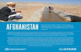AFGHANISTAN Establishing Critical Risk …...AFGHANISTAN Establishing Critical Risk Information, a Roadmap for Early Warning and Disaster Risk Management (DRM) Capacity in Key Sectors