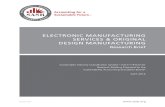ElEctronic Manufacturing SErvicES & original DESign ...€¦ · Hon Hai, Pegatron, Quanta, Inventec, Compal (Taiwan), Flextronics International (Singapore), and Celestica (Canada)