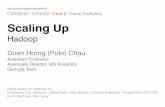 CX4242: Data & Visual Analytics Scaling Uppoloclub.gatech.edu/.../2016spring/slides/CSE6242-12-ScalingUp-had… · Why learn Hadoop? Fortune 500 companies use it Many research groups/projects