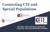Connecting CTE and Special Populationscoloradostateplan.com/wp-content/uploads/2019/07/... · Connecting CTE and Special Populations. Laurie Allyn - Cherry Creek Schools, CTE Specialist.