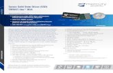 Secure Solid State Drives (SSD) TRRUST-Stor® BGA · Mercury Systems TRRUST-Stor BGA SSD modules allow integration of high capacity secure storage directly onto printed circuit boards.
