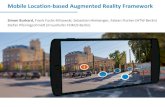Mobile Location-based Augmented Reality Framework€¦ · Mobile augmented reality (mAR) technology has great economic potential and is suitable for the mass market (e.g. Pokemon