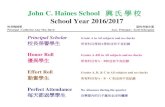John C. Haines School 興 氏 學 校 Roll 2016-2 Qt.pdfJohn C. Haines School 興 氏 學 校School Year 2016/2017 校長梅綺雯 副校長施史葛 Principal : Catherine Amy Moy