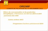 OREMIP - Languedoc-Roussillon · 2 tep/habitant en 2011 contre 2,3 en 2005 3 . Consommation 4 ... Consommation d’électricité dans le tertiaire: Commerce, administration publique