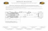 APE SERVICE BULLETIN #24 Lower Cylinder Bore Measuring ... · SERVICE BULLETIN Below is a quick reference sheet for lower cylinder tolerance. Diesel Hammer Lower Cylinder Bore Quick