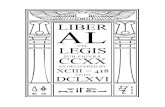 Liber AL vel Legis sub figurâ CCXX: The Book of the La AL vel Legis.pdf · LIBER AL VEL LEGIS 2 14. Above, the gemmŁd azure is The naked splendour of Nuit; She bends in ecstasy